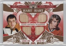 2021 Leaf Lumber Hart to Bronze 12/30 Phil Esposito Bobby Clarke #HH-10 HOF ig4