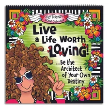 Blue Mountain Arts,  Suzy Toronto Live A Life Worth Loving 2026 Wall Calendar, 1