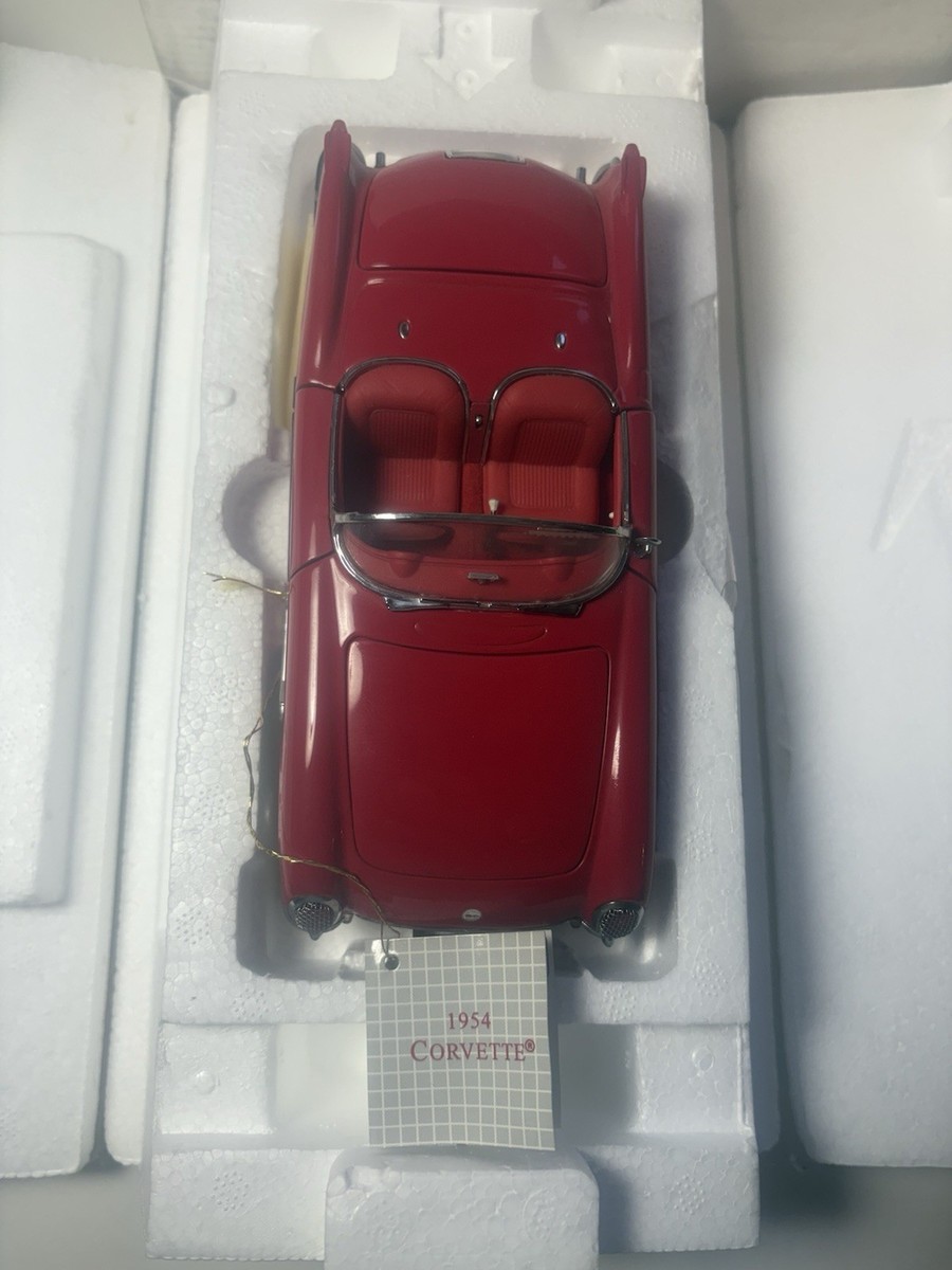 ty.cmr♡ Franklin Mint 1954 CORVETTE RED B11WN71 1/24 Scale Model Car
