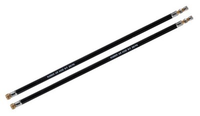 2x Flexible Ventilverlängerung 44cm Gummiventile Autoreifen Ventile Transporter