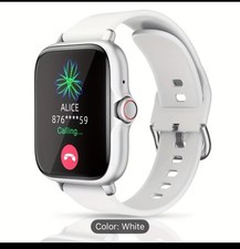2026-1.83  Smart Watch For Women-Iphone Android Compatible White Color 