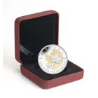 2013 $5 The Silver Maple Leaf, 25th Anniversary Pure Silver Coin 1 oz. Box & COA