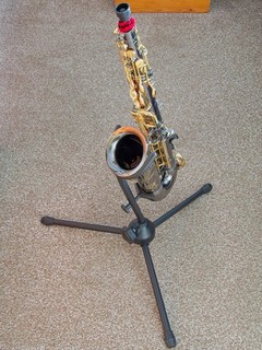 Trevor James The Horn Revolution Alto Sax – Black Lacquer – 4C m/piece extras
