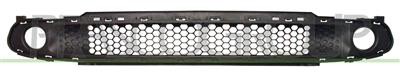 Grille centrale pare-choc pour Smart Forfour dès 2014 en ABS noir