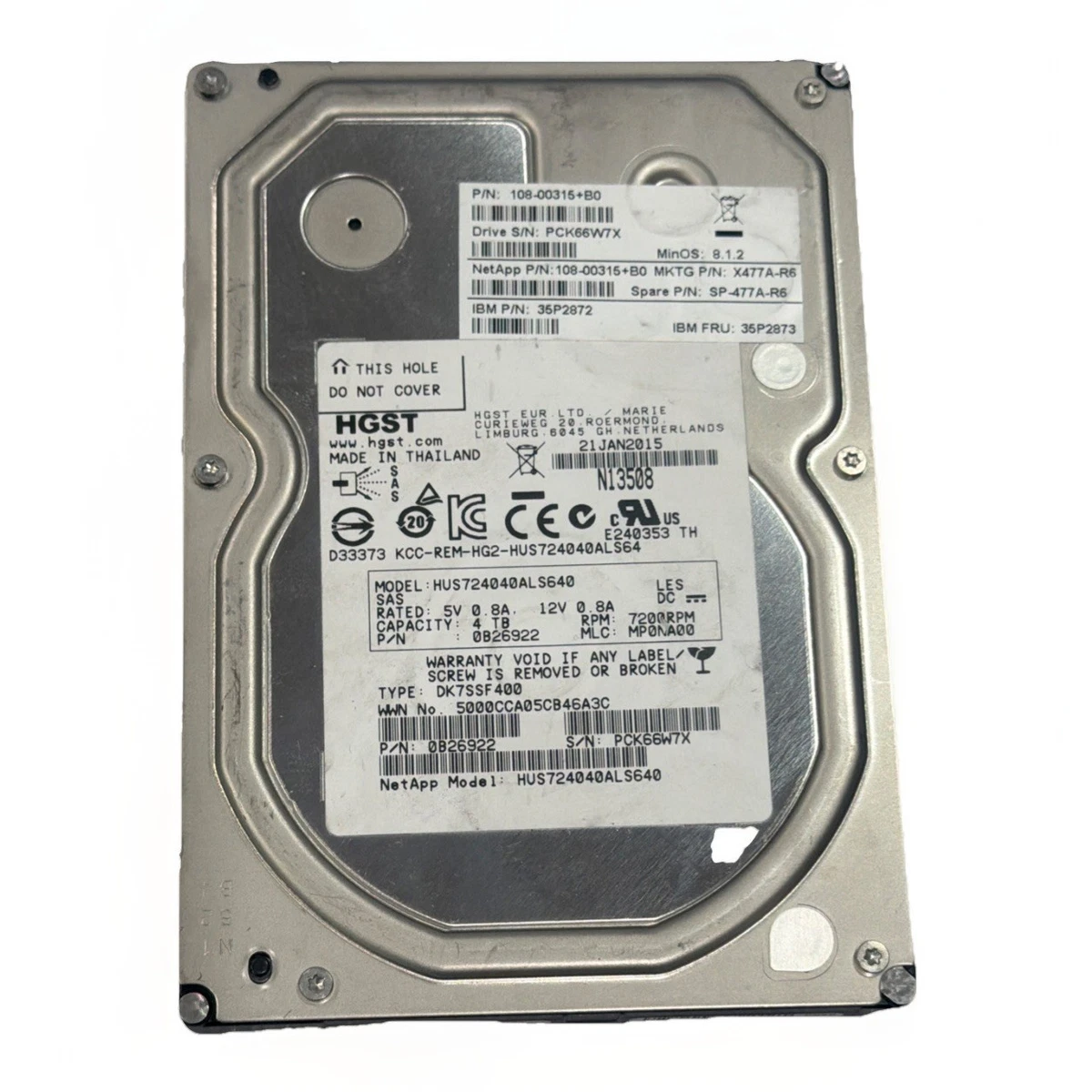 HGST 4TB Computer Internal Hard Disk Drives for sale | eBay