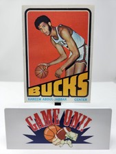 1972-73 Topps Basketball #100 Kareem Abdul-Jabbar Poor Condition sc