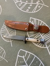 Vintage USA ARIZONA Miniature Mini Bowie KNIFE  NOS 4"