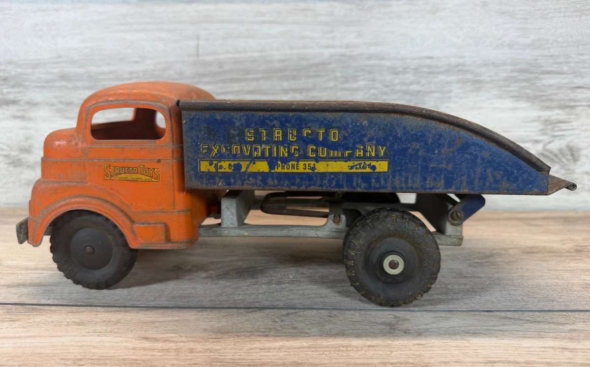 Structo Vintage Manufacture Diecast Dump Trucks for sale - eBay