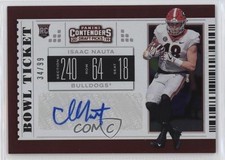 2019 Contenders Draft Picks College Bowl Ticket 34/99 Isaac Nauta #310 Auto 0c2