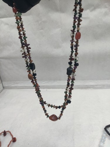 21 Pcs Mixed Beaded Jewelry Lot-12 Necklaces & 9 Bracelets Untested - Picture 19 of 22