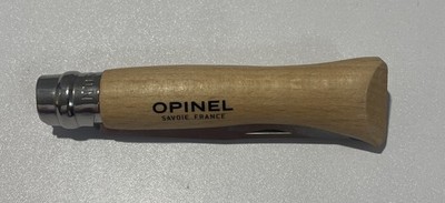 Opinel No 6 Stainless Steel Locking Pocketknife READ DESCRIPTION
