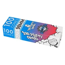 Big Fatty Cones - Pre Roll Cones | Natural White Unbleached Rolling Papers | ...