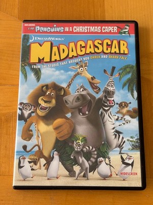 Madagascar (Widescreen DVD, 2005) includes The Penguins in a Christmas Caper