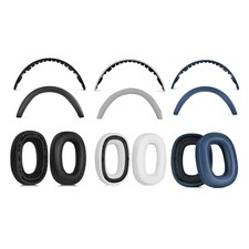 Replacement Ear Pads Headband for Bowers Wilkins Px8 Px7 S2 Cushions Earmuffs