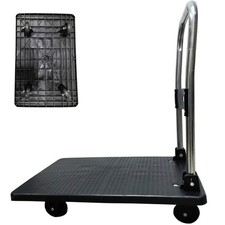 Platform Trolley Truck Cart Heavy Duty 140kg Folding Hand Sack Flat Bed Pulley