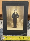 WW1 WWI US Navy USN Military Soldier Photo Studio Photograph USS Lawrence
