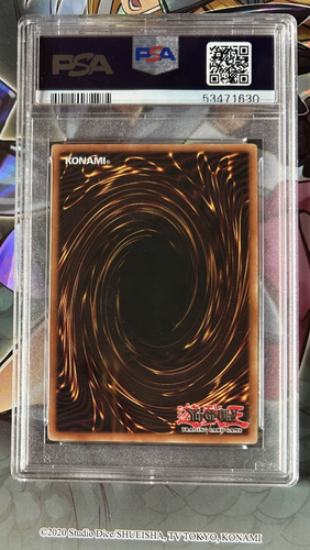 YuGiOh PSA Graded 9 Super Conductor Tyranno SD09-EN001 Ultra Rare 1st Edition - Picture 2 of 2