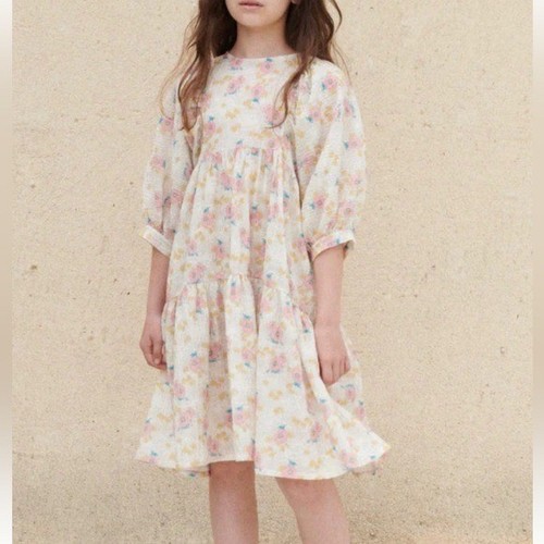 Bebe Organic Girls Floral Dress Size 12