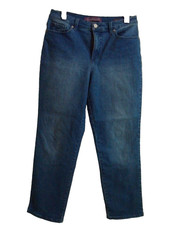 GLORIA VANDERBILT AMANDA BLUE JEANS SIZE 10 S - EXCELLENT CONDITION