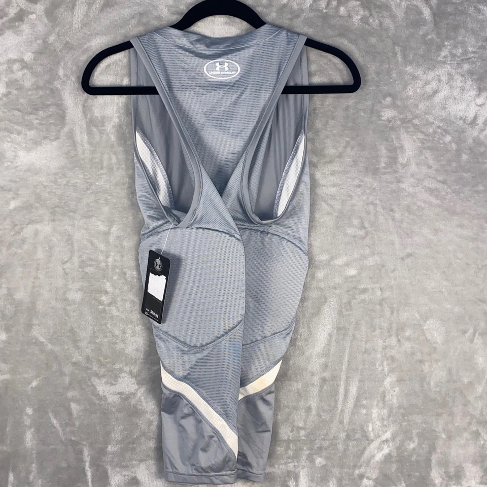 Under Armour Men's UA MPZ Compression Basketball Tank XL Gray HeatGear NWT Gift - Image 4 of 4