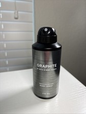 Bath Body Works Graphite Body Spray Mist Men, 3.7 oz