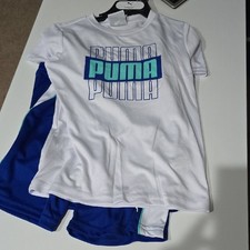 Boys Puma 3-pc Short/shirt Set NWT S. 5