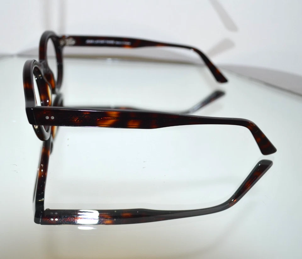 $475 Jean Lafont Paris "Journal" Eyeglasses Tortoiseshell Frame 619 45-24 147 - Image 3 of 4