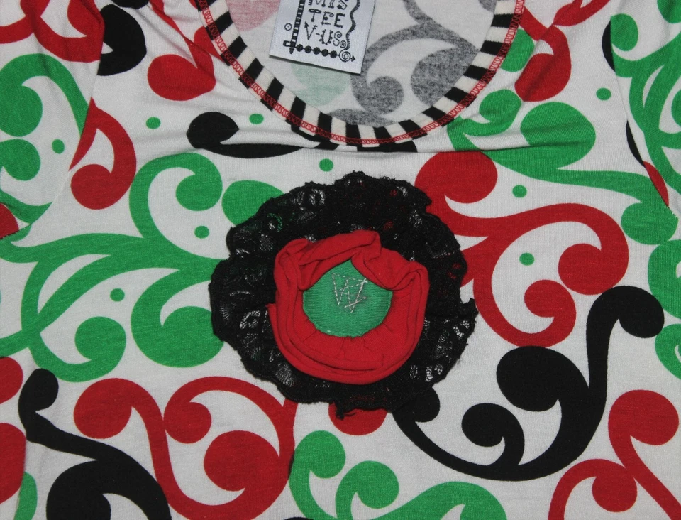 MIS TEE V-US Botique Girls 2 Piece Set - Size 4-5 - EUC - Image 3 of 4