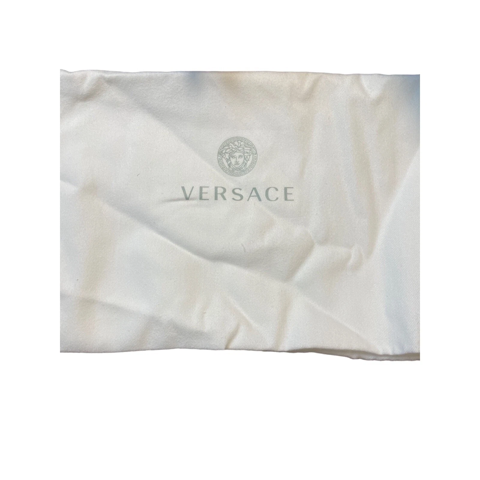 Sandali Versace Greca cristallo punta aperta plateau tacchi a stiletto rosa 39 EU