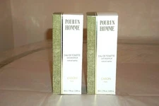 2 pcs Pour un Homme Caron  Eau de Toilette Spray 100 ml  3.38 oz for Men Vintage