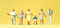 Preiser H0 10284 Figuren-Set Familie Krause Beim Spaziergang 1:87
