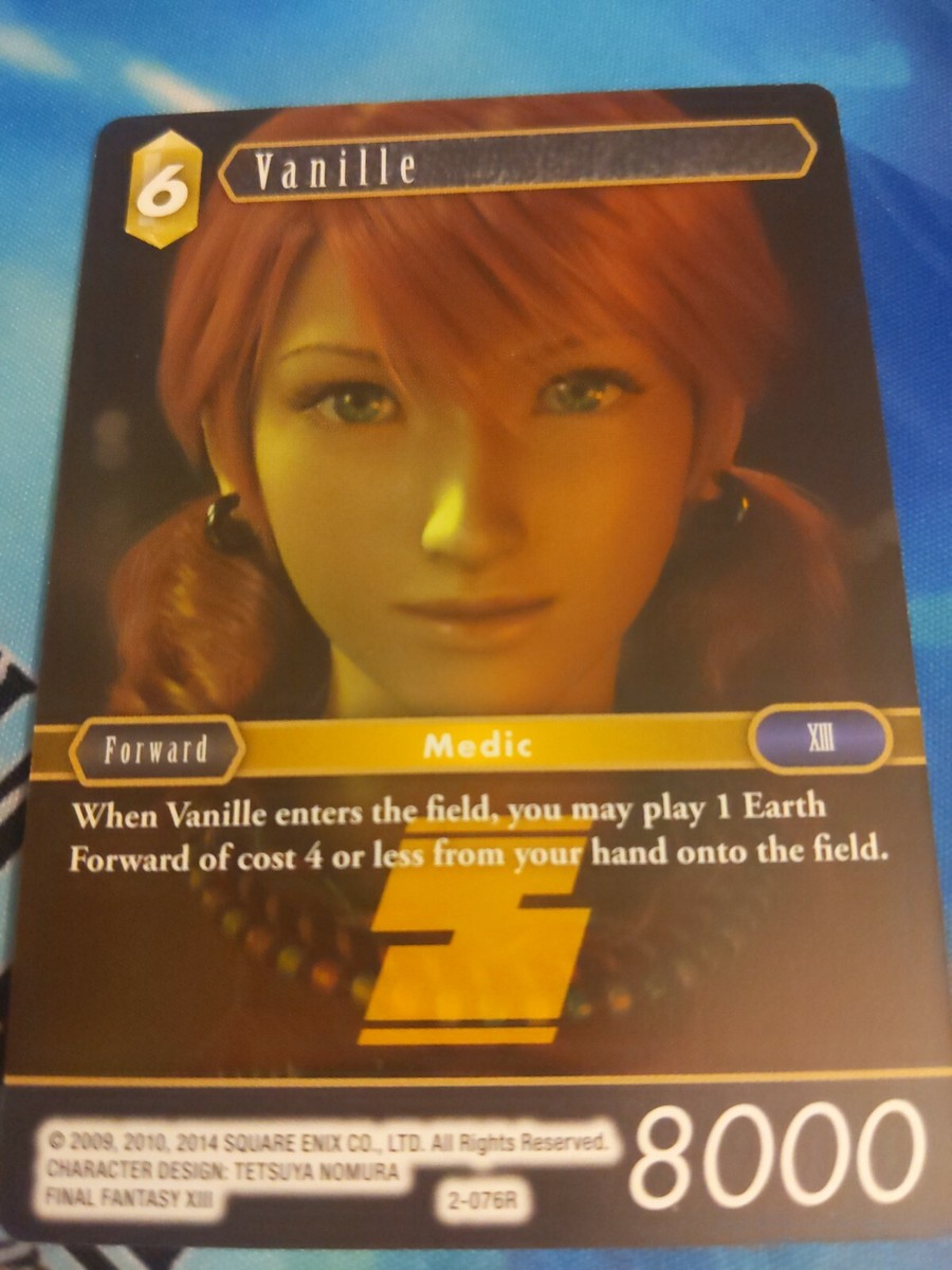 Final Fantasy TCG Opus II Vanille 2-076R | eBay