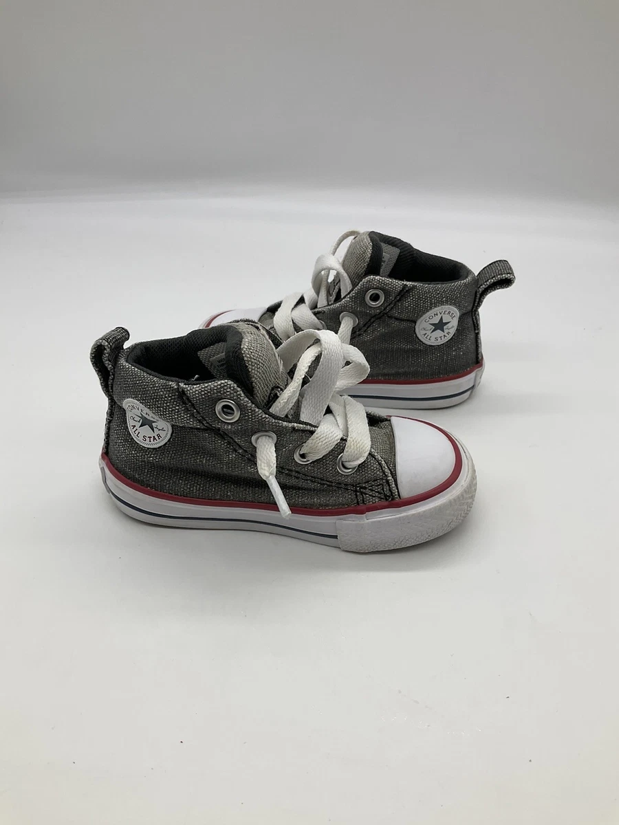 CONVERSE FADED GREY DENIM SHOES BABY