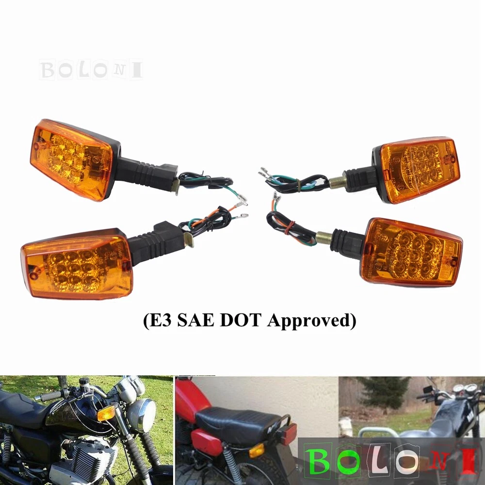 Dot approved motorcycle turn signals deals