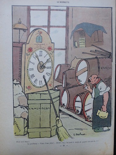 1918 1919 HEURE HORLOGE TEMPS 2 JOURNAUX ANCIENS - Imagen 2 de 2