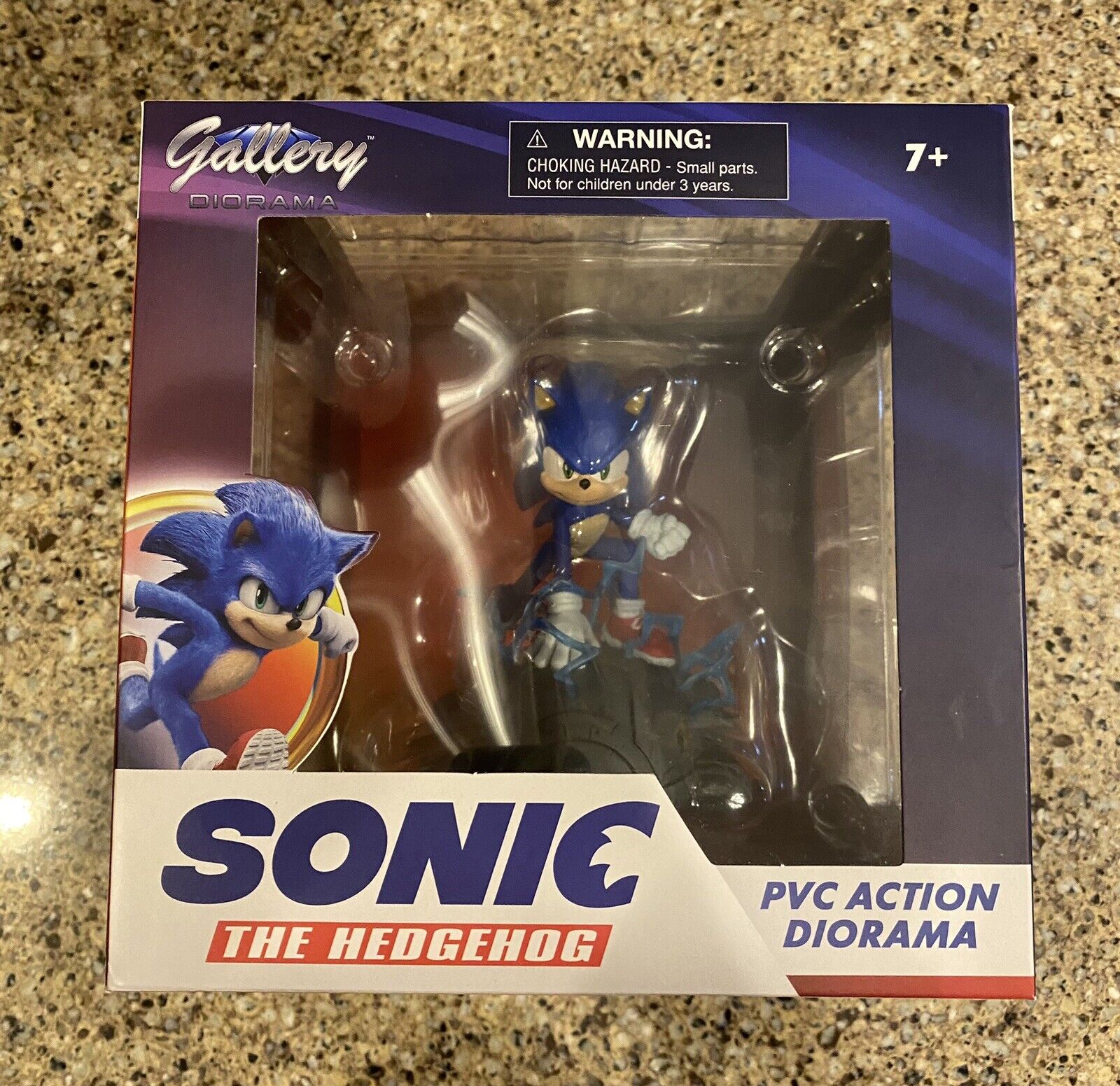 Sonic The Hedgehog Movie Gallery PVC Statue; DIAMOND SELECT TOYS