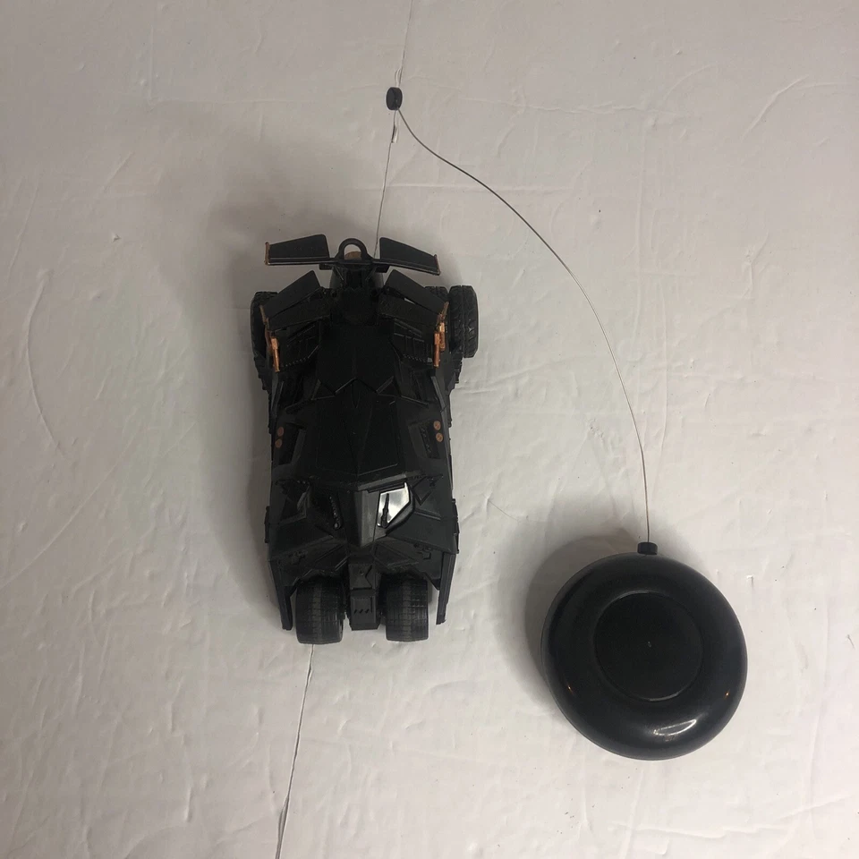 M2597 Tyco RC Batman Little Rides Radio Control Batmobile 27 MHZ tested - Image 2 of 4