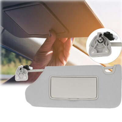 For Nissan Altima 2013-2018 Sun Visor Left Driver Side Premium w/ Mirror&Clip