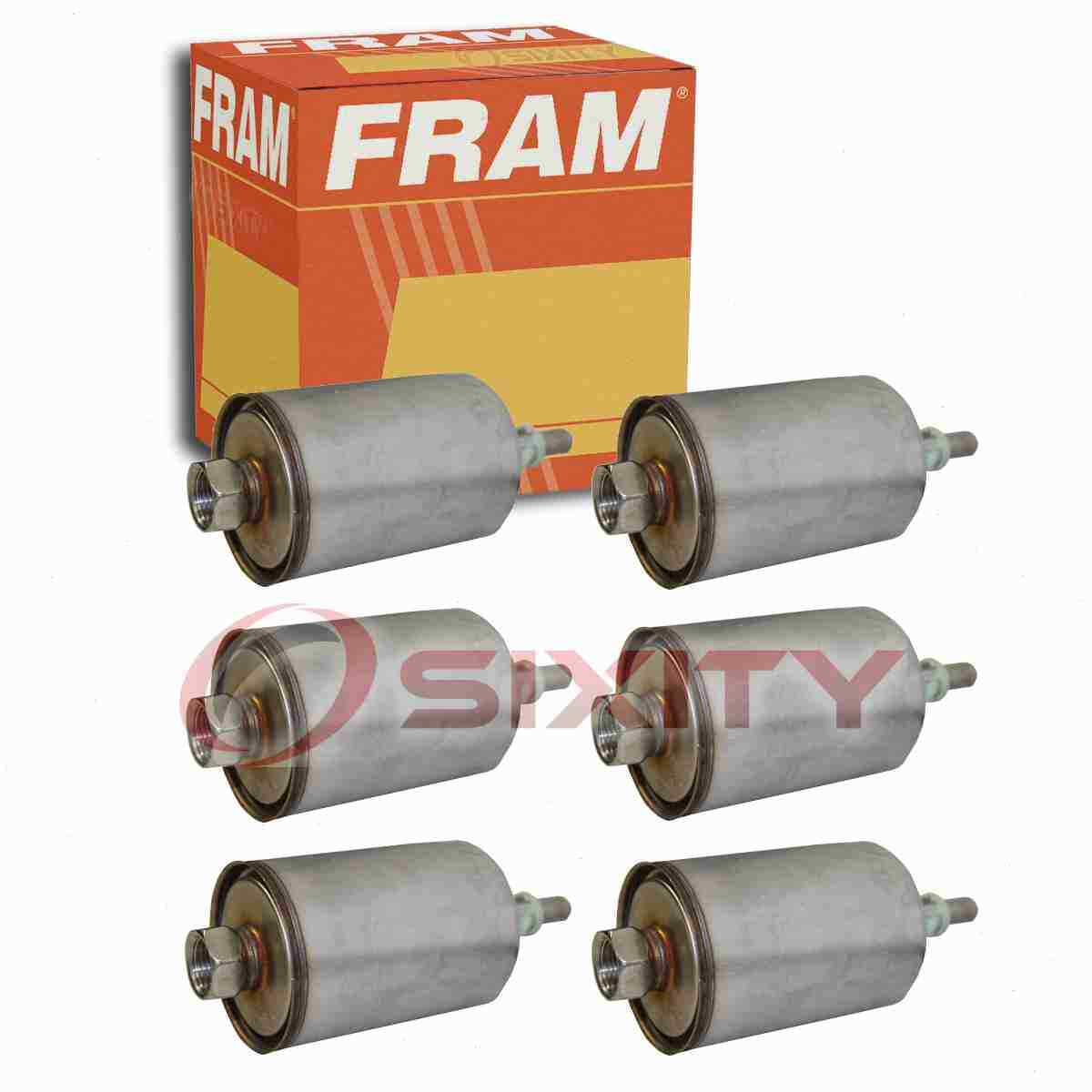 6 pc FRAM G7315 Fuel Filters for PF4714 KL 866 KL 692 F54828 F54714 33311 ee