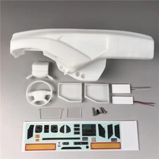Plastik Interne Mittelkonsolenkabine F&uuml;r 1/14 Tamiya RC Truck BenZ Actros