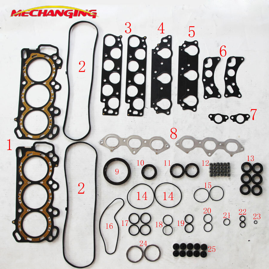 J30A1 J30A2 Engine Rebuild Kits AUTO PARTS FOR HONDA ACCORD VI Coupe 3.