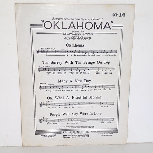 Vintage 1945 That's For Me Sheet Music from Rodgers & Hammerstein's State Fair - Picture 4 of 13