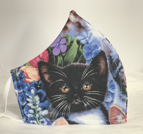 Kittens For Cat Lovers Adult Face Mask - Picture 3 of 6