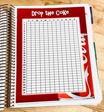 Drop the Coke (Soda Drinking) Dashboard 4 use w Erin Condren Life Planner~