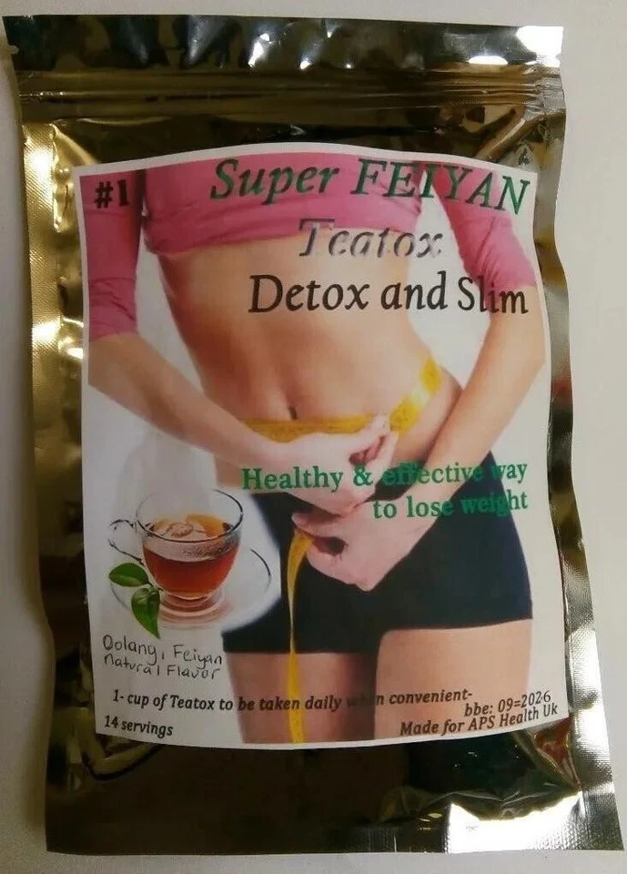 APS HEALTHUK New Strong Slimming Green Tea Oolong Feiyan Detox plus Weight Loss Diet Tea-Tox