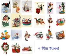 Hallmark Christmas Ornament MISCHIEVOUS KITTENS Various With Box - You Choose