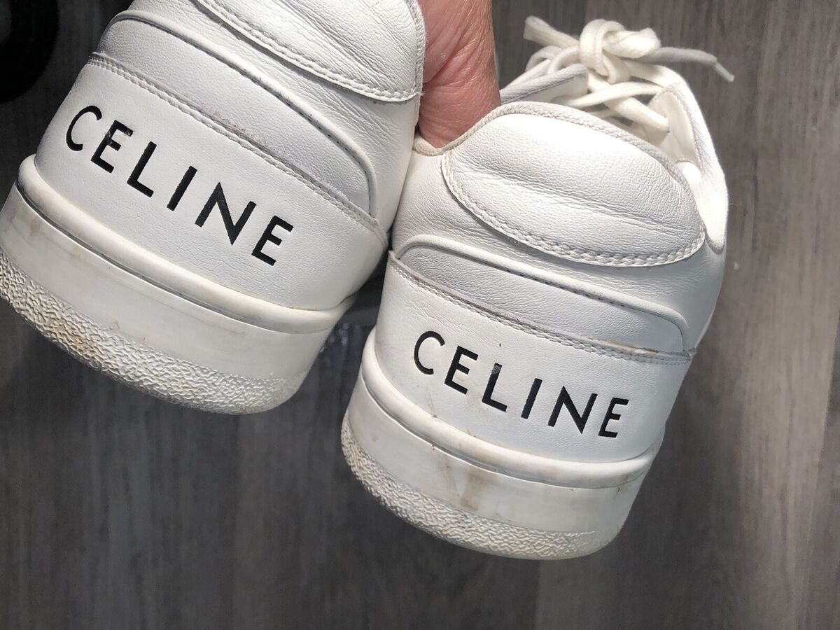 CELINE 790$ Men's CT-04 Low Lace-Up Sneaker In Optic White CELINE 790$ Men's CT-04 Low Lace-Up Sneaker In Optic White