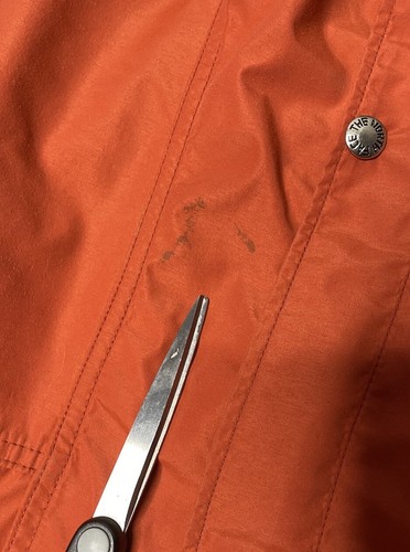 Vintage The North Face 1970s Gore-Tex Jacket Orange Adult Medium Made In USA - Picture 9 of 14