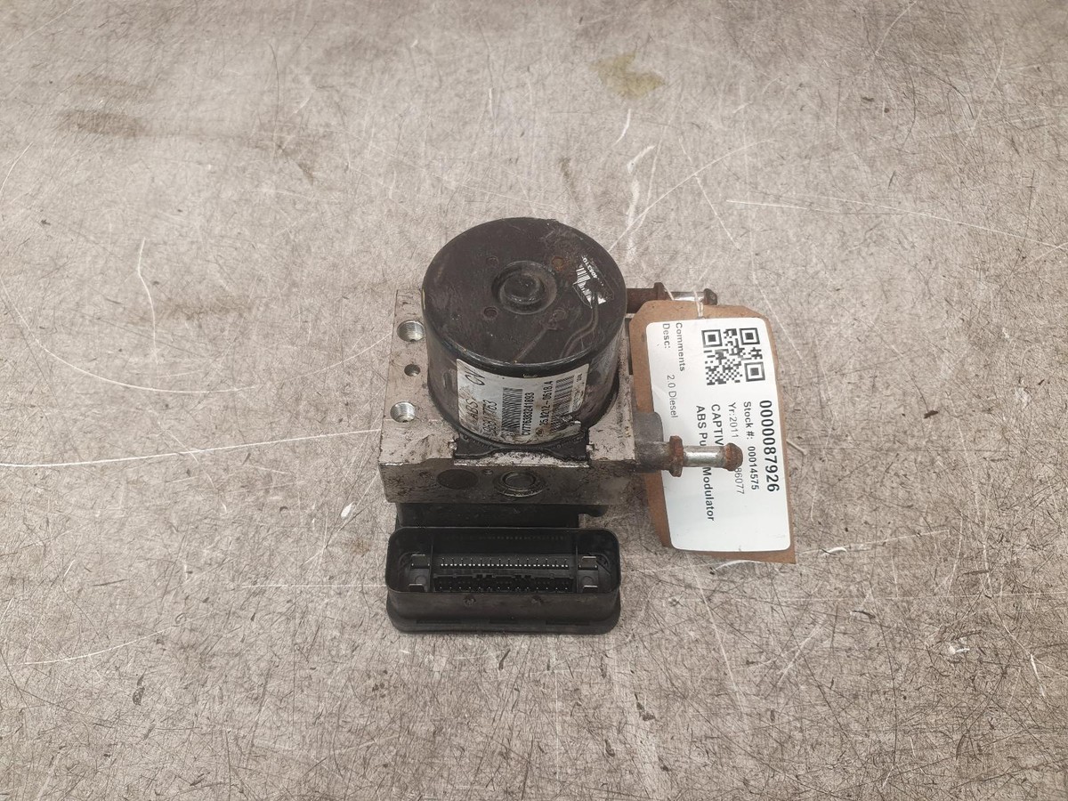 CHEVROLET CAPTIVA ABS PUMP MODULE 2.0L DIESEL 2007-2014 96817763