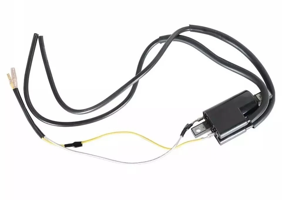 2x Bobina de Ignição + Vela de Ignição para Yamaha FZ600 FZ700 FZ750 (1985-1988) - Imagem 3 de 4